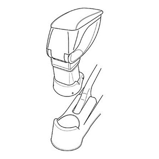 Βάση αντάπτορας τεμπέλη για KIA PICANTO 05/2004-02/2008 Lampa - 1 τεμ.