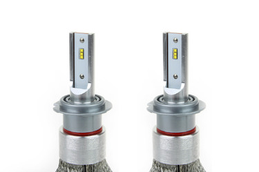 H7 RS+ SLIM SERIES 12-36V 50W 6000K 3500lm +200% LUXEON ZES LED CAN-BUS (ΨΥΚΤΡΑ ΛΕΠΙΔΕΣ ΦΤΕΡΟΥ) AMiO - 2 ΤΕΜ.