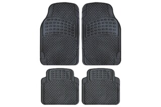 Oto Top - Σετ Πατάκια Αυτοκινήτου Universal  από Μαλακό PVC STRATOS EVO – Αντιολισθητικά - 4τμχ. (0007846OT150/OTO)