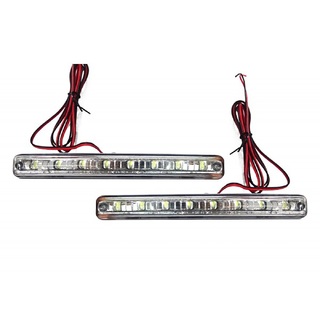 DAYLINE ΠΡΟΣΘΕΤΟ ΔΙΕΘΝΗ ΜΕ 8LED 12V 157X18X44mm ΑΣΗΜΙ 2ΤΕΜ.