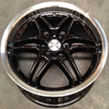 ΖΑΝΤΕΣ SMART STYLE 5.5x16 KAI 7.5x17 3X112 BLACK ΚΩΔΙΚΟΣ : 5014