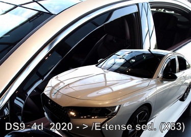 ΑΝΕΜΟΘΡΑΥΣΤΕΣ ΓΙΑ DS 9 (X83) 4D E-TENSE 2020-2023 ΖΕΥΓΑΡΙ ΑΠΟ ΕΥΚΑΜΠΤΟ ΦΙΜΕ ΠΛΑΣΤΙΚΟ HEKO - 2 ΤΕΜ.
