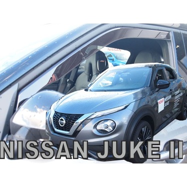 ΑΝΕΜΟΘΡΑΥΣΤΕΣ ΓΙΑ NISSAN JUKE 5D 2019+ ΖΕΥΓΑΡΙ ΑΠΟ ΕΥΚΑΜΠΤΟ ΦΙΜΕ ΠΛΑΣΤΙΚΟ HEKO - 2 ΤΕΜ.