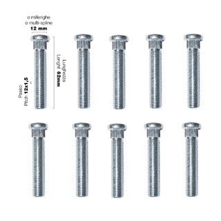 ΜΠΟΥΖΟΝΙΑ 12x1.5 62mm 10ΤΕΜ.