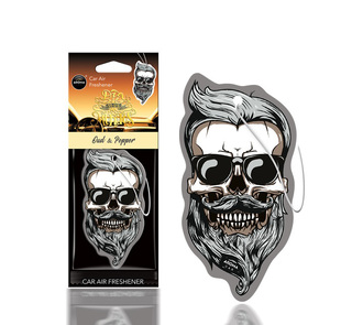 ΑΡΩΜΑΤΙΚΟ ΚΡΕΜΑΣΤΟ AROMA CAR MUERTOS OUD & PEPPER SKULL ΑMiO - 1 TEM.