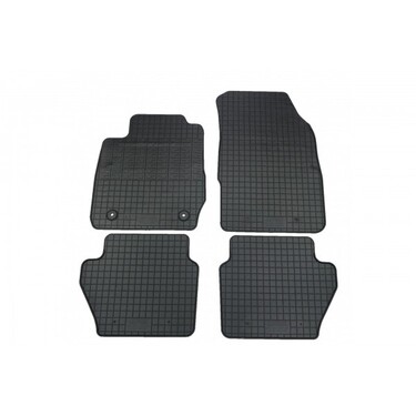 Cik - ΠΑΤΑΚΙΑ ΑΥΤΟΚΙΝΗΤΟΥ ΑΠΟ ΛΑΣΤΙΧΟ ΓΙΑ FORD FIESTA 3D / ST 5D / ST2 2017+ ΣΕ ΜΑΥΡΟ ΧΡΩΜΑ ΜΕ ΚΟΥΜΠΩΜΑΤΑ - 4 ΤΕΜ. (RM.FO.0033/CK)