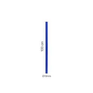 ΣΩΛΗΝΑΣ ΣΙΛΙΚΟΝΗΣ ΜΠΛΕ Φ18 ΜΗΚΟΣ 100cm SIMONI RACING  - 1 τεμ.