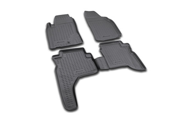 ΜΑΡΚΕ ΠΑΤΑΚΙΑ ΣΕ ΣΚΑΦΗ TPE ΛΑΣΤΙΧΟ ΓΙΑ MITSUBISHI PAJERO SPORT 1997-2008  ΣΕ ΜΑΥΡΟ ΧΡΩΜΑ NOVLINE - 4 ΤΕΜ.