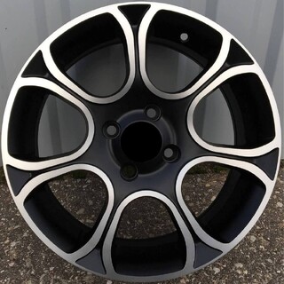 ΖΑΝΤΕΣ 15'' FIAT STYLE 6X15 4x98 ET35 BLACK ΚΩΔΙΚΟΣ : 391