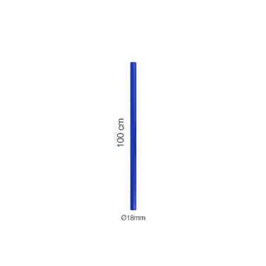 ΣΩΛΗΝΑΣ ΣΙΛΙΚΟΝΗΣ ΜΠΛΕ Φ18 ΜΗΚΟΣ 100cm SIMONI RACING  - 1 τεμ.