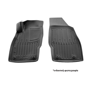 ΠΑΤΑΚΙA ΛΑΣΤΙΧΟ ΣΕ ΣΚΑΦΗ ME KOYMΠΩΜΑΤΑ ΓΙΑ CITROEN BERLINGO II 2008-2018 / PEUGEOT PARTNER II 2008-2018 RACE AXION - 2 Τεμ.