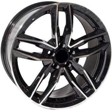 ΖΑΝΤΕΣ 17'' AUDI STYLE 7.5x17 5x112 ET42 ΜΑΥΡΟ ΔΙΑΜΑΝΤΕ ΚΩΔΙΚΟΣ : 1196H