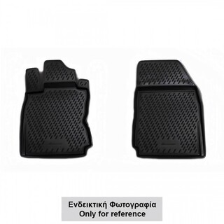 ΜΑΡΚΕ ΠΑΤΑΚΙΑ ΣΕ ΣΚΑΦΗ TPE ΛΑΣΤΙΧΟ ΓΙΑ MERCEDES C-KLAS W205 2D COUPE 2017+  ΣΕ ΜΑΥΡΟ ΧΡΩΜΑ NOVLINE - 2 ΤΕΜ.