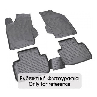 MAZDA 2 2007-2014 ΠΑΤ.ΛΑΣΤΙΧΟ ΣΚΑΦΑΚΙΑ (ΜΑΥΡΑ) - 4 ΤΕΜ.