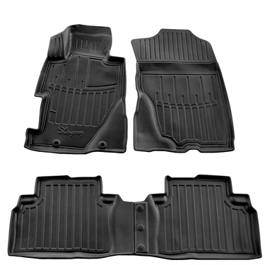 ΠΑΤΑΚΙA ΛΑΣΤΙΧΟ ΣΕ ΣΚΑΦΗ ME KOYMΠΩΜΑΤΑ ΓΙΑ HONDA CIVIC 4D 2006-2011 RACE AXION - 4 Τεμ.