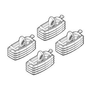 ΑΚΡΑ ΓΙΑ ΜΠΑΡΕΣ NORDRIVE ΓΙΑ SEAT LEON 03/00-08/05 KIT