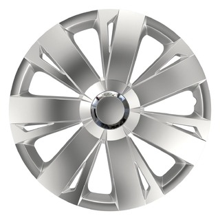 Amio - Τάσι τροχού (Hubcap) RC Energy 14'' σε Ασημί χρώμα με διάμετρο σήματος 5.5cm - 1 Τεμ. (11634/AM)