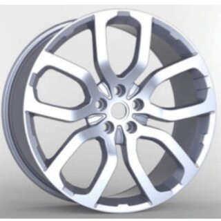 ΖΑΝΤΕΣ 22'' RANGE ROVER STYLE 9.5X22 5X108 ET50 HYER SILVER ΚΩΔΙΚΟΣ : 642