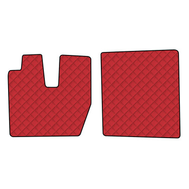 ΠΑΤΑΚΙΑ  ΤΕΧΝΟΔΕΡΜΑ ΚΟΚΚΙΝΟ ΓΙΑ IVECO S-WAY 06/2024+ LAMPA - 2 ΤΕΜ.