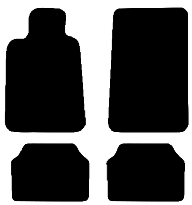 Race Axion - Πατάκια Για Επιβατικά Αυτοκίνητα τύπου Type E υλικό Μοκέτα χρώμα Black - 4 τεμ. (MAT.E7005-RX)