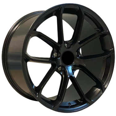 ΖΑΝΤΕΣ 20'' PORSCHE STYLE 9.5X20 5X130 ET45 ΜΑΥΡΟ ΜΑΤ ΚΩΔΙΚΟΣ : 5084