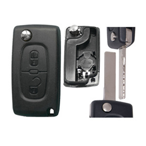 CITROEN C3 / C4 / ΑΝΑΔΙΠΛΟΥΜΕΝΟ ΑΝΤΑΛΛ.ΚΛΕΙΔΙ ΜΕ ΚΑΛΥΜΜΑ 2 ΚΟΥΜΠΙΩΝ ΛΑΜΑ HU83 (ΜΕ ΥΠΟΣΤΗΡΙΞΗ ΜΠΑΤΑΡ.) (ΧΩΡΙΣ ΚΛΕΙΔΙ) DGA - 1 ΤΕΜ.