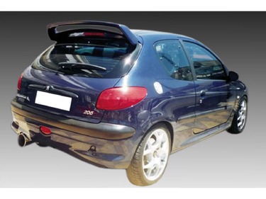 Αεροτομή Οροφής για Peugeot 206 1998-2009 WRC από Πολυουρεθάνη Motordrome Design - 1 τεμ.