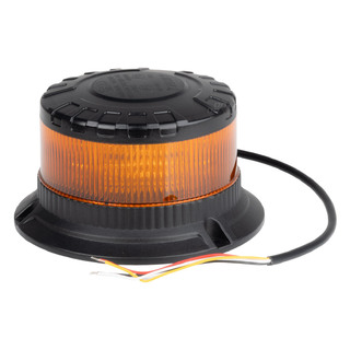 ΦΑΡΟΣ HEAVY DUTY W28M 12/24V ΠΟΡΤΟΚΑΛΙ 16LED ΜΑΓΝΗΤΙΚΟΣ/ΒΙΔΩΤΟΣ ΜΕ ΦΙΣ ΑΝΑΠΤΗΡΑ Υ89mm Φ110mm AMIO - 1 τεμ.