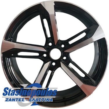 ΖΑΝΤΕΣ 19'' AUDI STYLE 8.5x19 5X112 ET35 BLACK ΚΩΔΙΚΟΣ : 5453