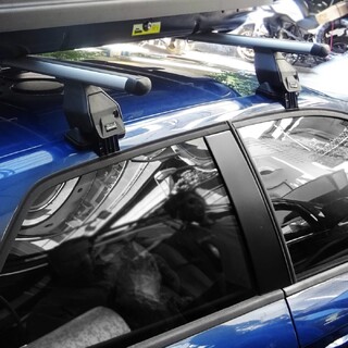 KIT ΜΕ ΜΠΑΡΕΣ ΟΡΟΦΗΣ ΓΙΑ AUDI A3 8P 3D 2004-2012 ΑΛΟΥΜΙΝΙΟΥ TEMA MENABO (AL2-3360-FIX001G)-2 ΤΕΜ.