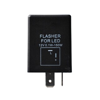 LED FLASHER (ΦΛΑΣΙΕΡΑ) 2 ΕΠΑΦΩΝ (L+-) 30x30x30mm  M-TECH -1ΤΕΜ.