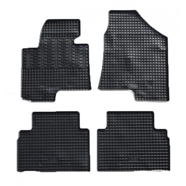 Cik - ΠΑΤΑΚΙΑ ΑΥΤΟΚΙΝΗΤΟΥ ΑΠΟ ΛΑΣΤΙΧΟ ΓΙΑ HYUNDAI IX 35 2009-2015 / KIA SPORTAGE 2010-2016 ΣΕ ΜΑΥΡΟ ΧΡΩΜΑ ΜΕ ΚΟΥΜΠΩΜΑΤΑ - 4 ΤΕΜ. (RM.HY.0004/CK)