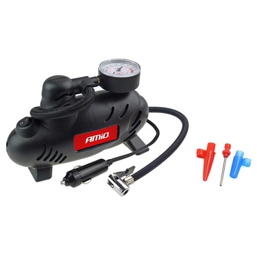 ΚΟΜΠΡΕΣΕΡ ΑΕΡΑ ΕΛΑΣΤΙΚΩΝ ΠΛΑΣΤΙΚΟ ACOMP-07 12V 250psi 17bar 9l/min ΜΕ ΦΙΣ ΑΝΑΠΤΗΡΑ ΚΑΙ ΔΙΑΚΟΠΤΗ & ΚΑΛΩΔΙΟ 3Μ ΑΜΙΟ - 1 Τεμ.