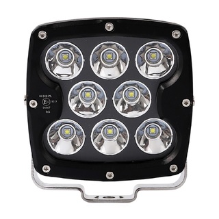 ΠΡΟΒΟΛΕΑΣ ΟΔΗΓΗΣΗΣ LED DRIVING LIGHTS  ΜΑΥΡΟΣ 10-32V 80W 5600lm 8 CREE LED ΤΕΤΡΑΓΩΝΟΣ (130 x 130 x 86 mm) M-TECH