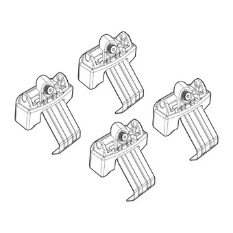 ΑΚΡΑ ΓΙΑ ΜΠΑΡΕΣ NORDRIVE ΓΙΑ MAZDA 3 5D 02/19+ KIT