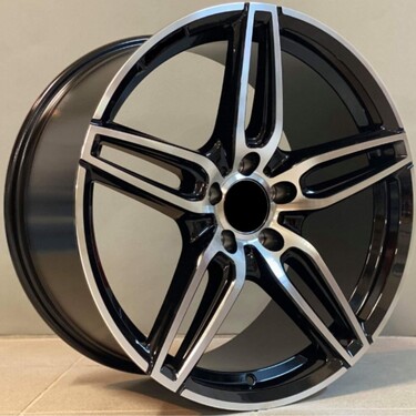 ΖΑΝΤΕΣ 19'' MERCEDES REPLICA 8x19 5x112 ET45 BLACK ΚΩΔΙΚΟΣ : 552/6