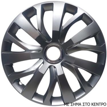 ΤΑΣΙΑ ΜΑΡΚΕ 16'' ΓΙΑ FIAT ΚΩΔΙΚΟΣ : CC432 (4 ΤΕΜ) ΚΟΚΚΙΝΟ LOGO