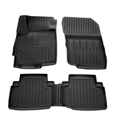 ΠΑΤΑΚΙA ΛΑΣΤΙΧΟ ΣΕ ΣΚΑΦΗ ME KOYMΠΩΜΑΤΑ ΓΙΑ MITSUBISHI ECLIPSE CROSS 5D 2017+ RACE AXION - 5 Τεμ.