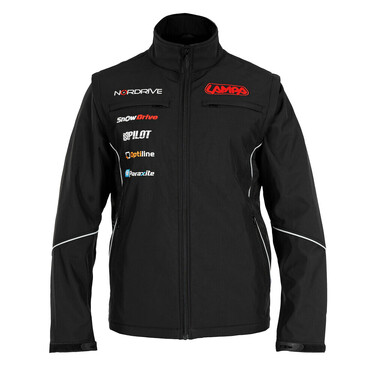 ΜΠΟΥΦΑΝ/ΤΖΑΚΕΤ ΜΑΚΡΥΜΑΝΙΚΟ LAMPA (XXXL) ΣΕ ΜΑΥΡΟ ΧΡΩΜΑ ΜΕ ΑΠΟΣΠΩΜΕΝΑ ΜΑΝΙΚΙΑ