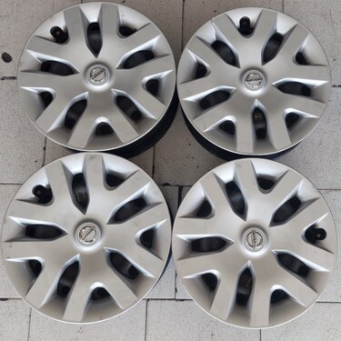 ΜΕΤΑΧΕΙΡΙΣΜΕΝΕΣ ΣΙΔΕΡΕΝΙΕΣ 16'' NISSAN QASHQAI 5X114 ΜΕ ΤΑΣΙΑ