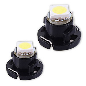 ΛΑΜΠΑΚΙΑ LED T4,7 12V 1xSMD LED 6.000K ΛΕΥΚΟ ΦΩΣ 10mm DGA - 2ΤΕΜ.