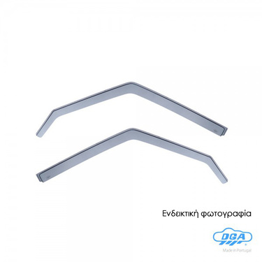 ΖΕΥΓΑΡΙ ΜΠΡΟΣΤΙΝΟΙ ΑΝΕΜΟΘΡΑΥΣΤΕΣ ΓΙΑ MITSUBISHI PAJERO / MONTERO / SHOGUN 3/5D 1982-1991 ΑΠΟ ΕΥΚΑΜΠΤΟ ΧΥΤΟ ΑΚΡΥΛΙΚΟ ΓΥΑΛΙ (CAST ACRYLIC GLASS) DGA - 2 ΤΕΜ