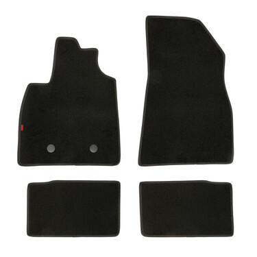 DACIA DUSTER 5D (Mhev/ΥΒΡΙΔΙΚΟ) 03/24+ ΠΑΤΑΚΙΑ  ΜΟΚΕΤΑ ΜΑΥΡΑ 4ΤΕΜ.