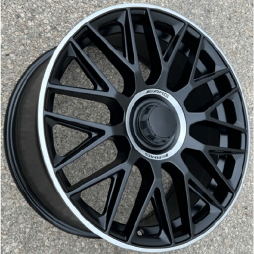 ΖΑΝΤΕΣ 19'' ΑΣΥΜΜΕΤΡΕΣ MERCEDES REPLICA 8.5x19 5x112 ET43 BLACK ΚΩΔΙΚΟΣ : 912/2