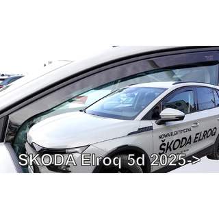 ΑΝΕΜΟΘΡΑΥΣΤΕΣ ΓΙΑ SKODA ELROQ 5D 2025+ ΖΕΥΓΑΡΙ ΑΠΟ ΕΥΚΑΜΠΤΟ ΦΙΜΕ ΠΛΑΣΤΙΚΟ HEKO - 2 ΤΕΜ