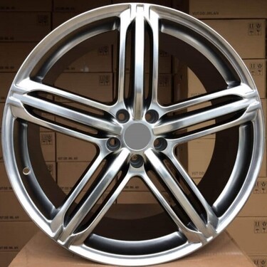 ΖΑΝΤΕΣ 21'' AUDI 10x21 5x130 ET44 HYPER BLACK ΚΩΔΙΚΟΣ : 557