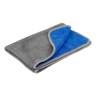 Lampa - Πανάκι καθαρισμού Microfibre (Μικροΐνες) Διπλής Όψης Premium (50x70 cm) - Γκρι / Μπλέ - 1 τεμ. (L3718.3)