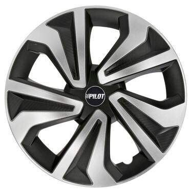 Lampa - Τάσια Vortexx διάσταση 15'' χρώμα μαύρα/ασήμι για Επιβατικά Αυτοκίνητα - 1 σετ (L3168.2)