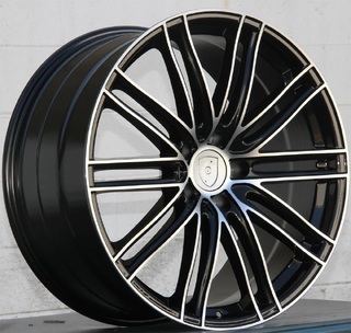 ΖΑΝΤΕΣ 21'' PORSCHE STYLE 9.5X21 11X21 5X130 ET50 60 ΔΙΑΜΑΝΤΕ ΜΑΥΡΟ ΚΩΔΙΚΟΣ : 1350