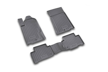 ΜΑΡΚΕ ΠΑΤΑΚΙΑ ΣΕ ΣΚΑΦΗ TPE ΛΑΣΤΙΧΟ ΓΙΑ SSANGYONG REXTON 11/2006-2017  ΣΕ ΜΑΥΡΟ ΧΡΩΜΑ NOVLINE - 4 ΤΕΜ.